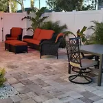Waterfront Home With Private Dock, Walk To Beach
