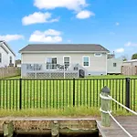 Canal Front Home! Walk To Beach, Porch, Fishing