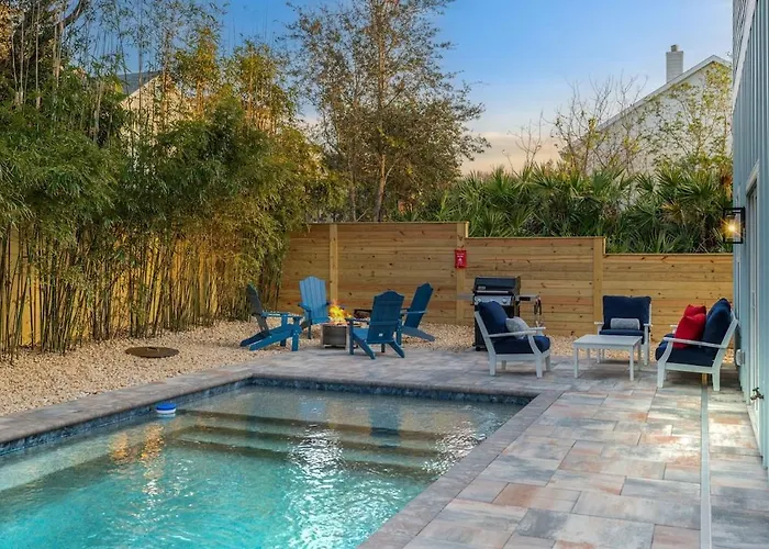 Coastal Inspired, Beachside Heated Pool & Bunkroom