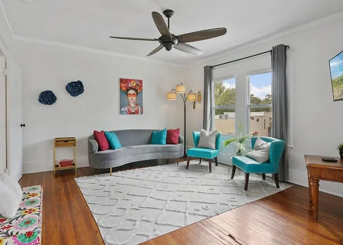 San Marco Villa Duplex W Backyard Bbq & Firepit