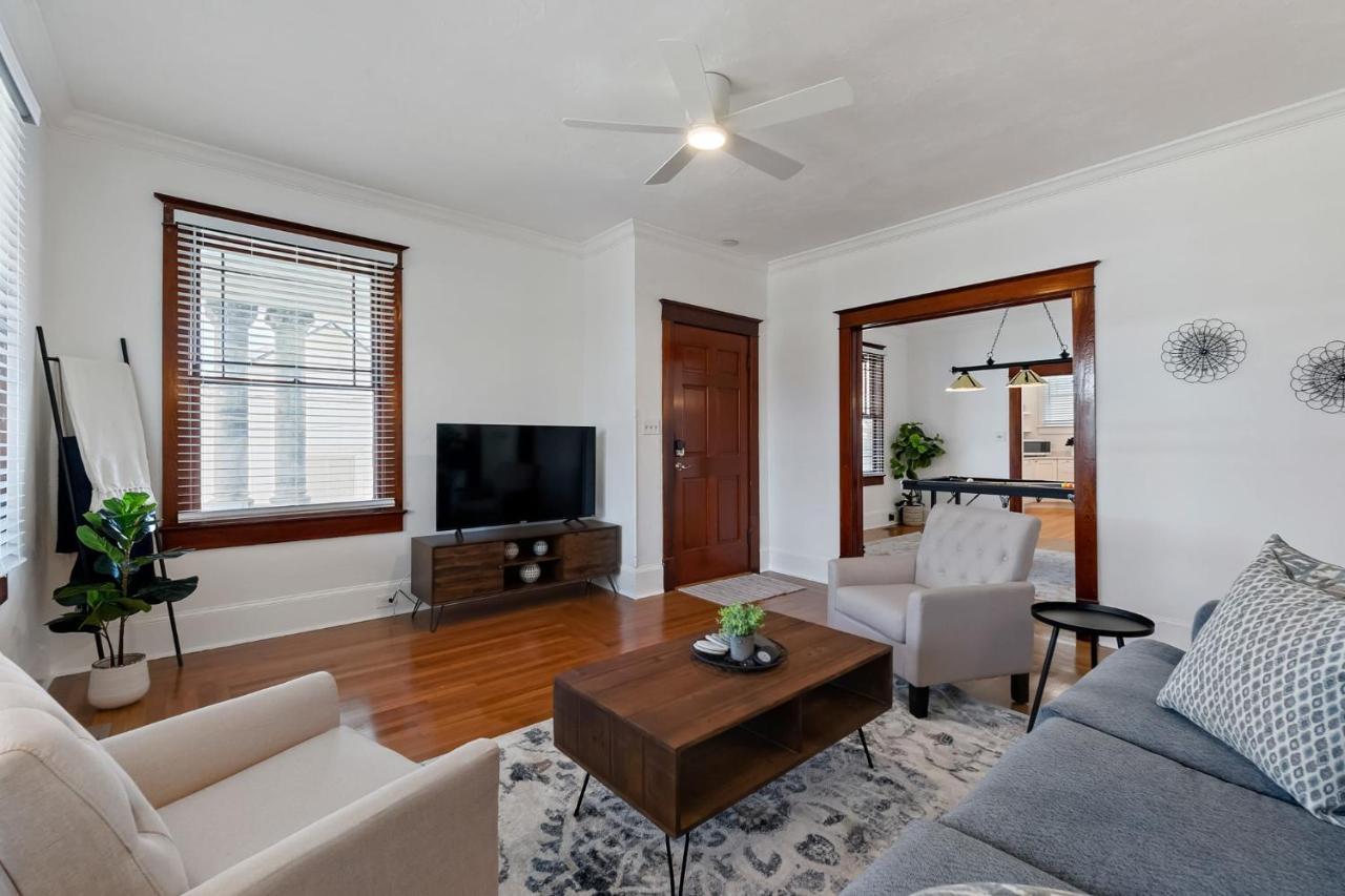Old Mission Manor - Chic 2br 1ba - Sleeps 6 - Pool Table - 15 Min Walk To Downtown St. Augustine