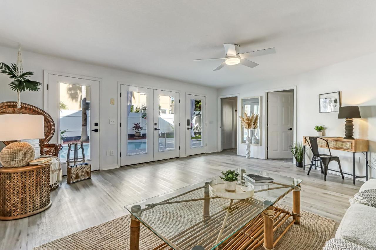 Coastal Heated Pool Walk To Holiday home St. Augustine