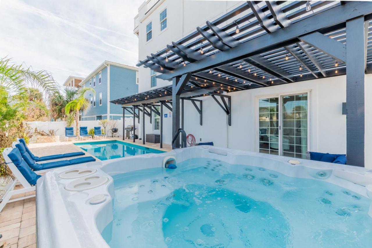 Sol Mate Roof Deck At The Private Heated Pool And Firepit * St. Augustine