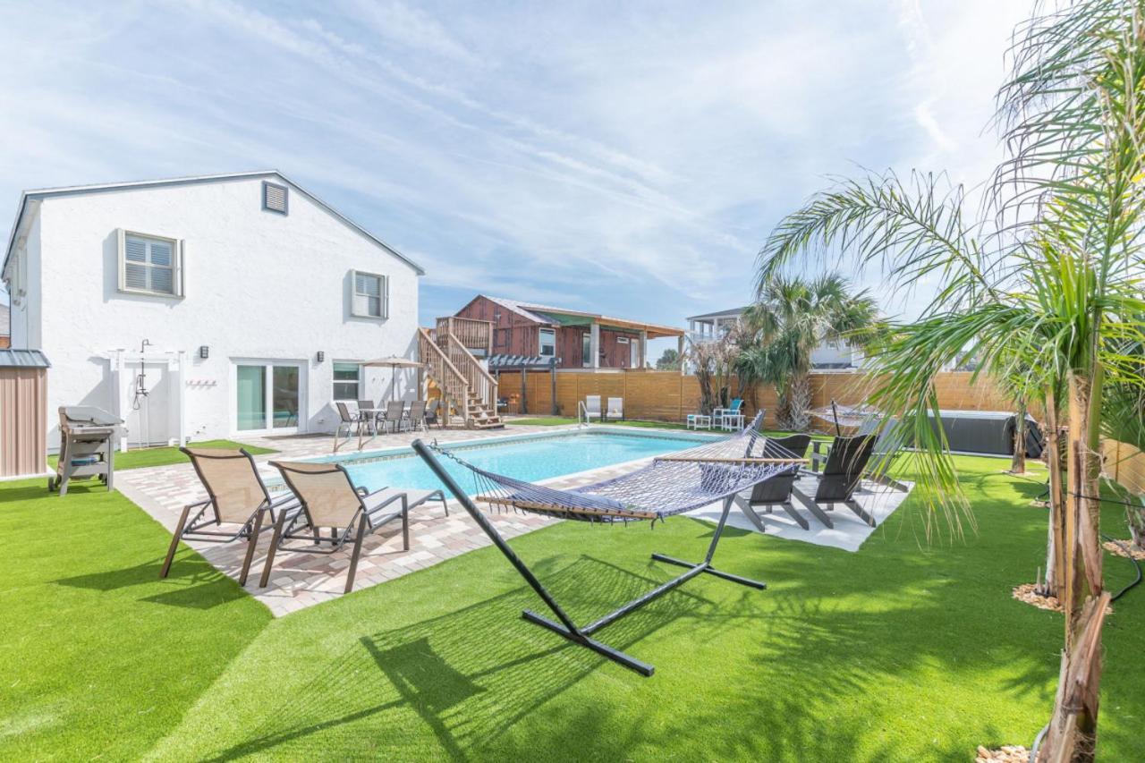 Atlantic View Heated Pool Firepit * Saint Augustine