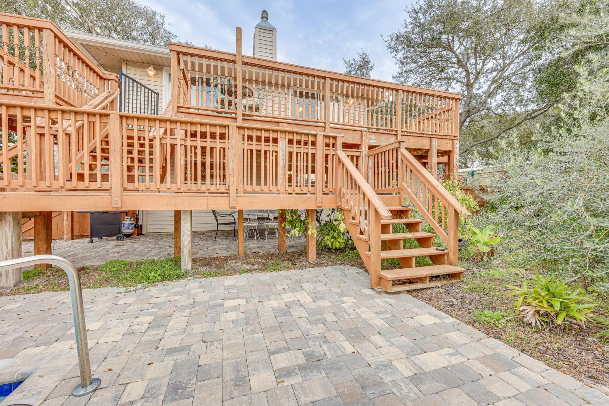 Canal-front St Augustine With Dock And Pool!