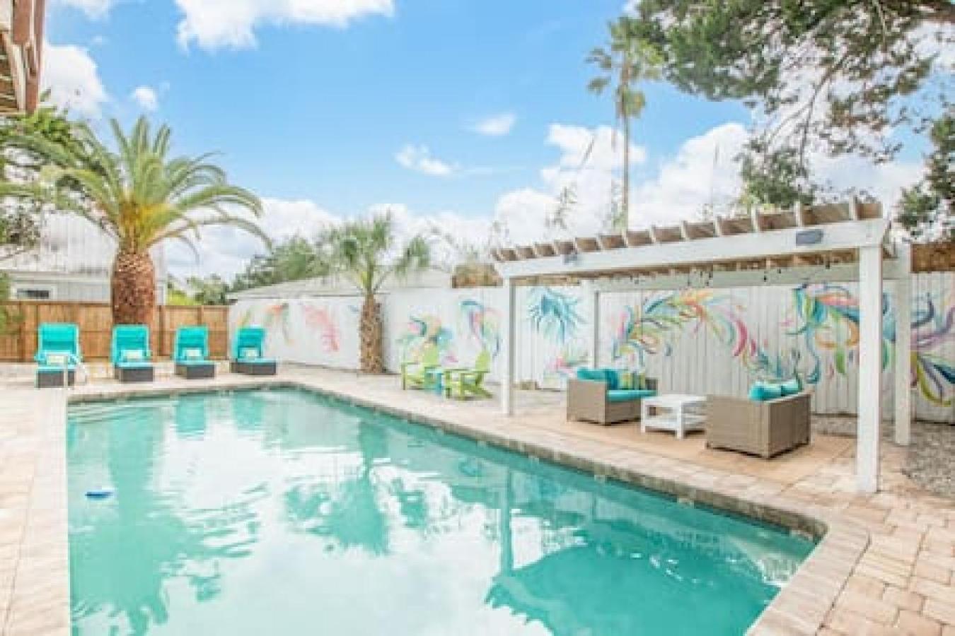 De Palmeras -- Heated Pool - Game - Beach St. Augustine