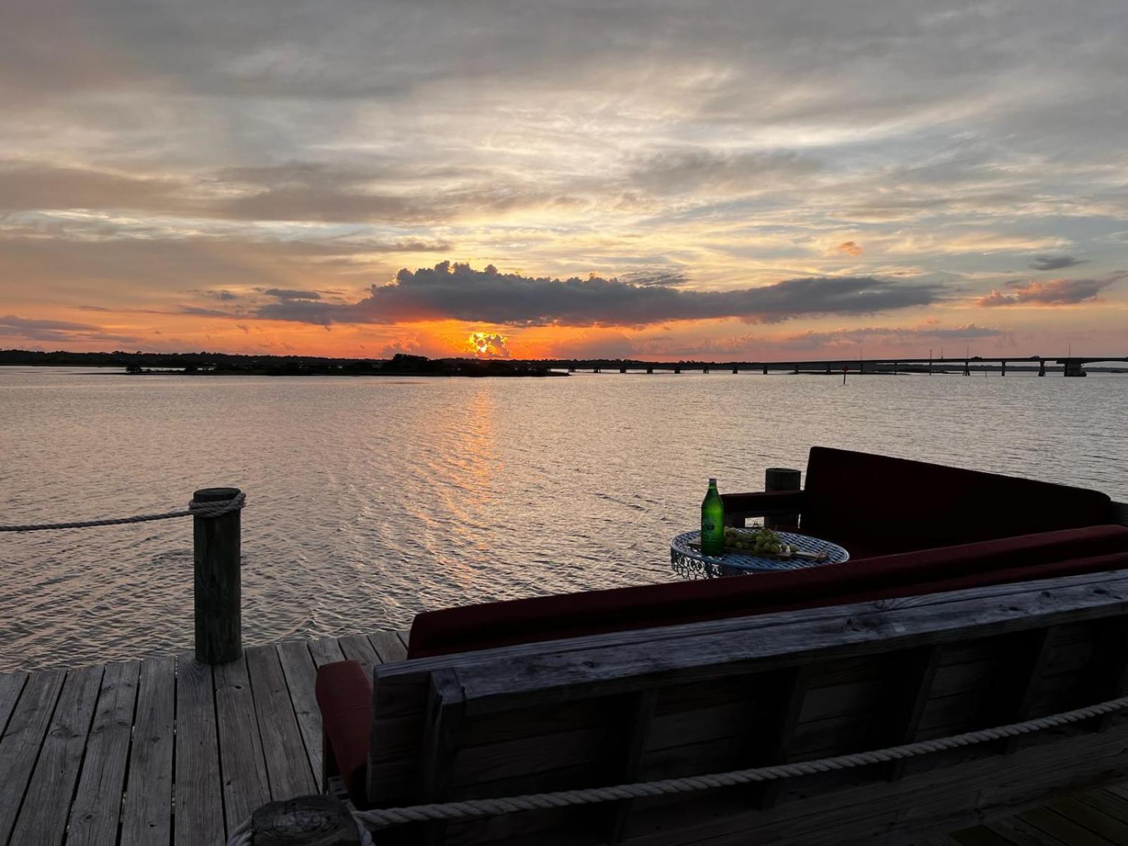 Sunset At Marker 62 On The Intracoastal St. Augustine