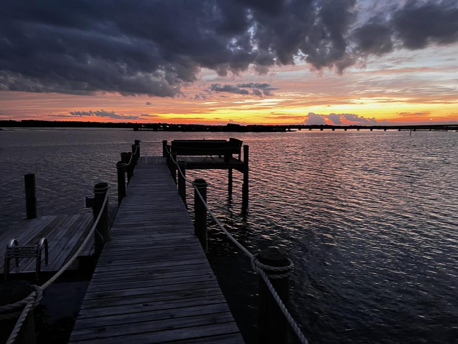 Sunset At Marker 62 On The Intracoastal *