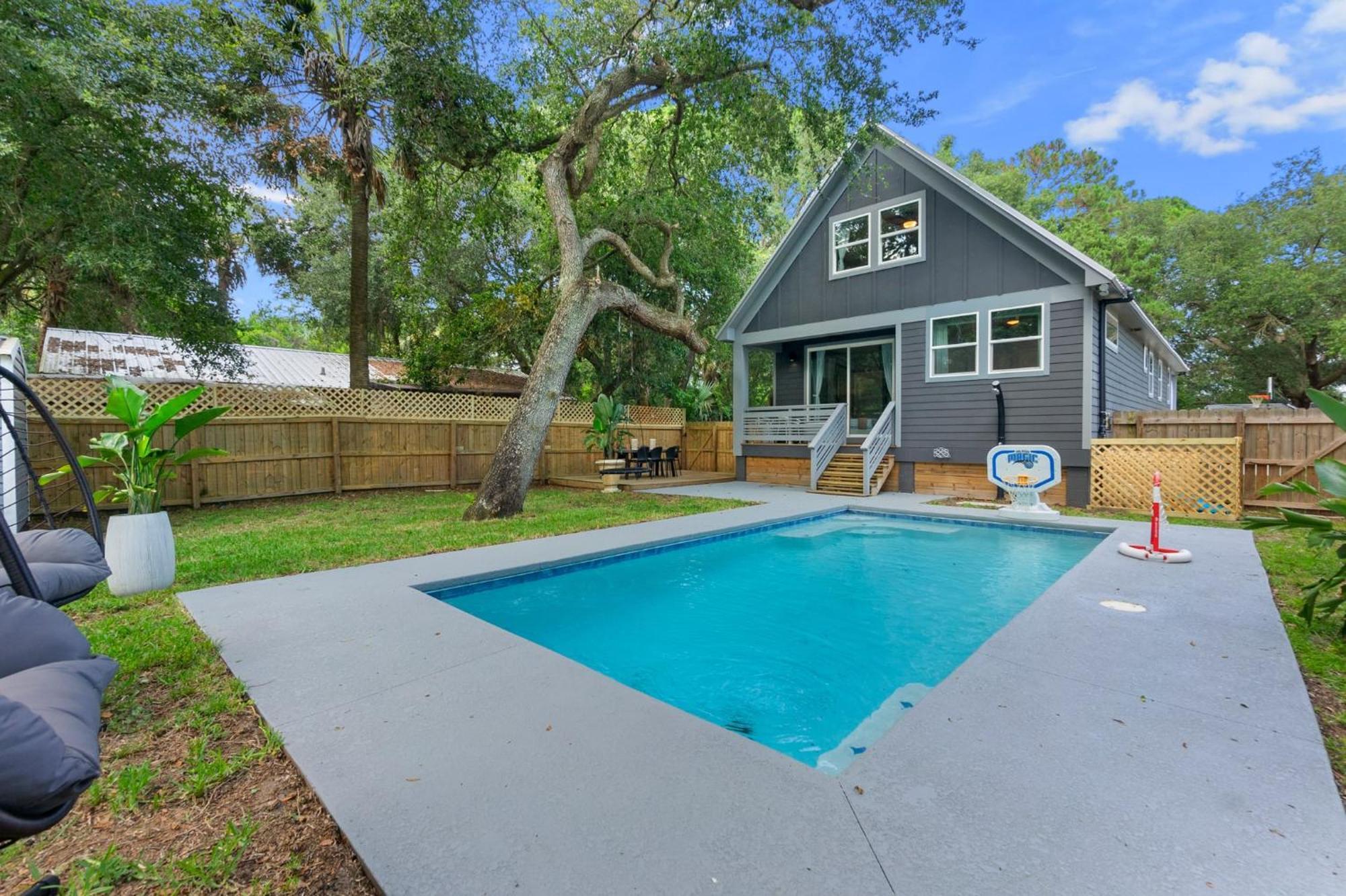 Secret Pool Cabana- Mins To Downtown And St. Augustine
