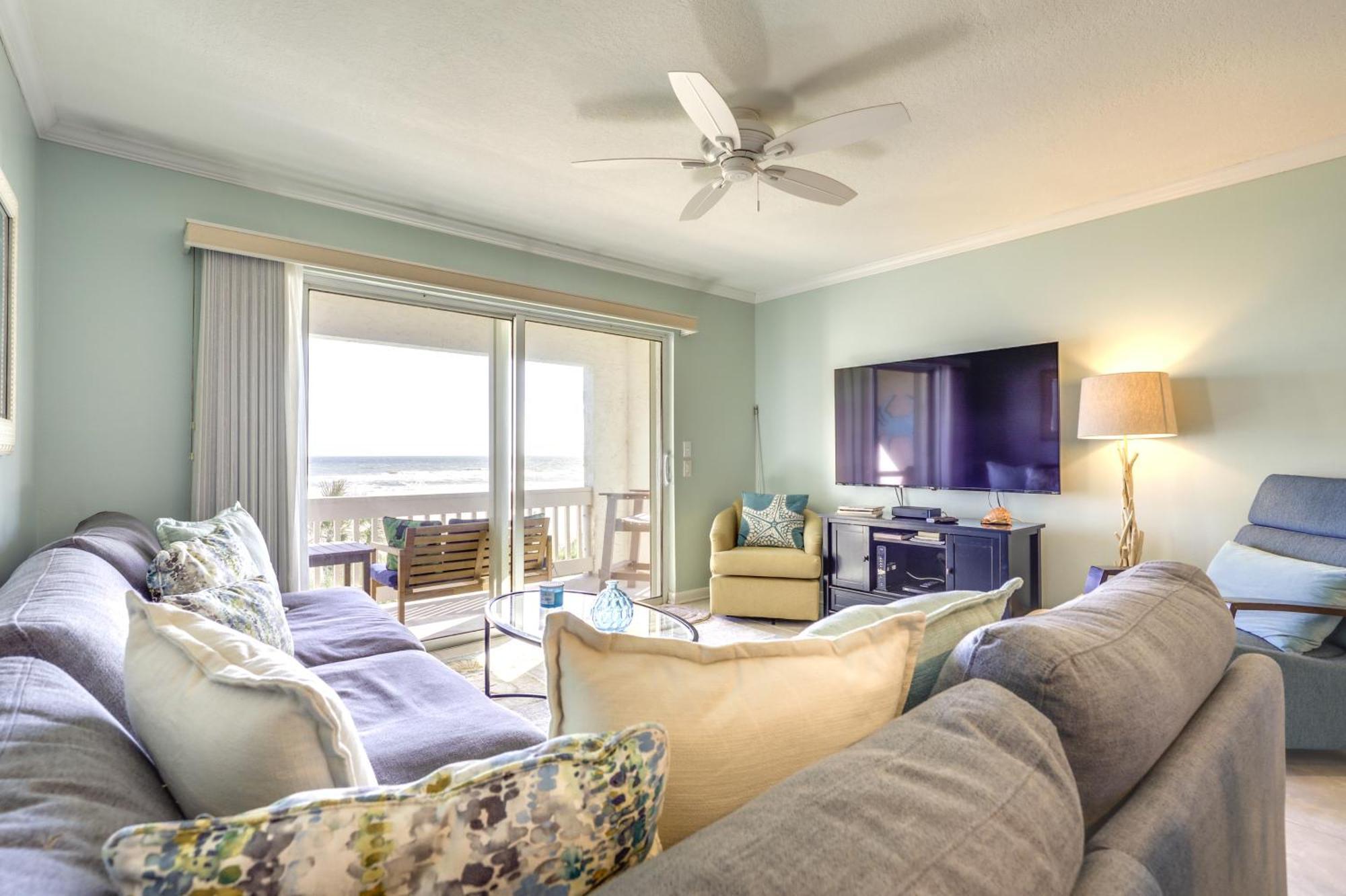 Apartment Beachfront St Augustine With Pool Access *