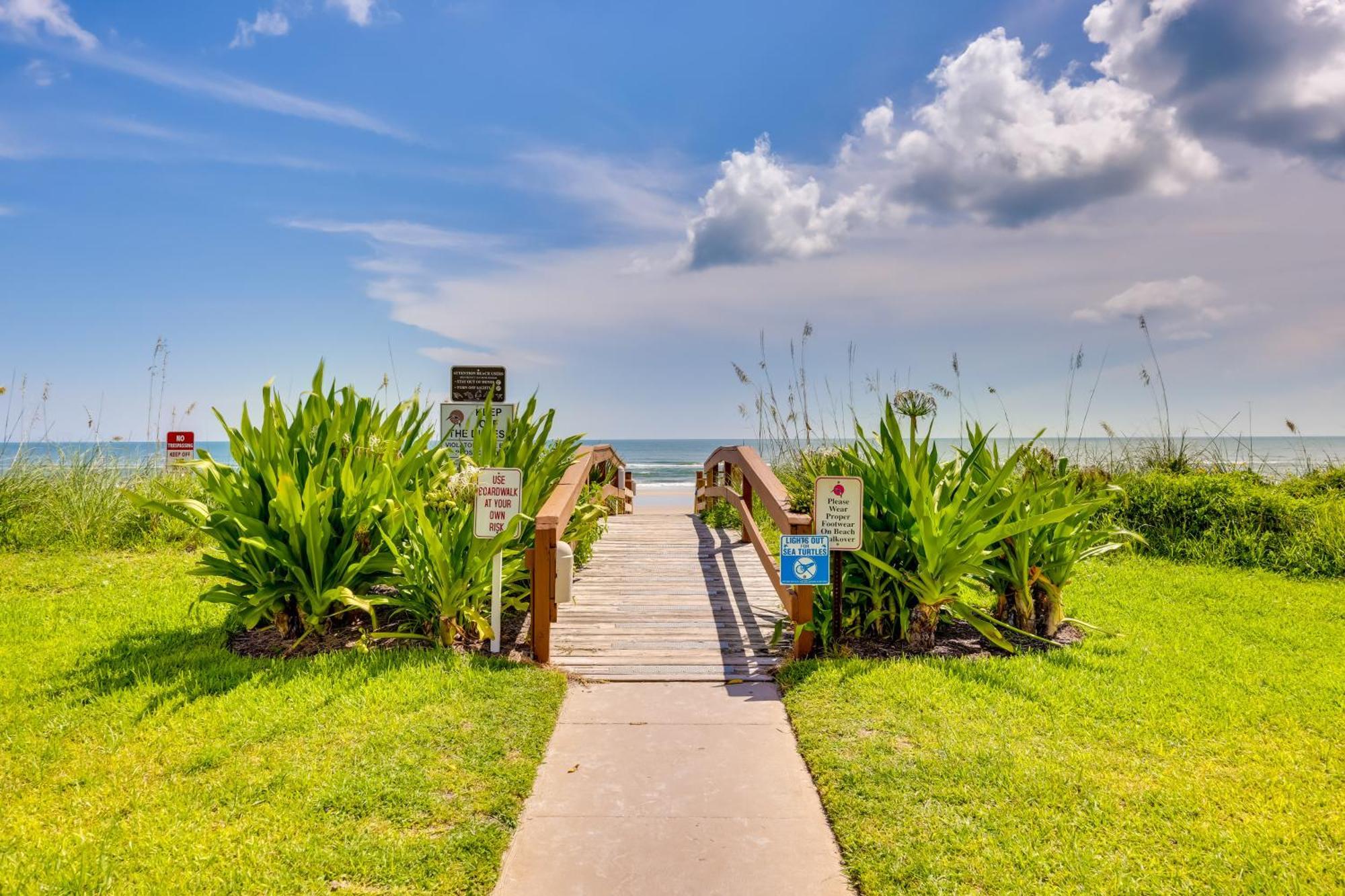 Beachfront St Augustine With Pool Access *