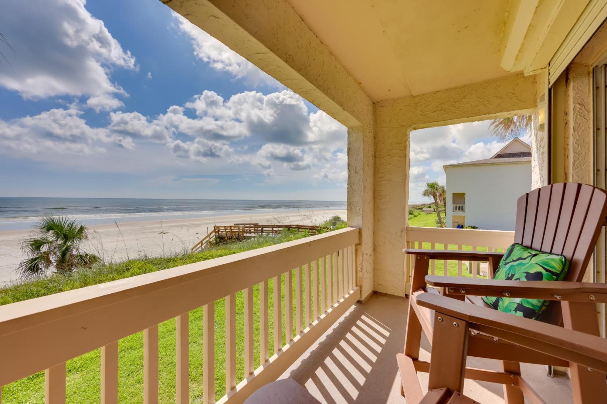 Beachfront St Augustine With Pool Access