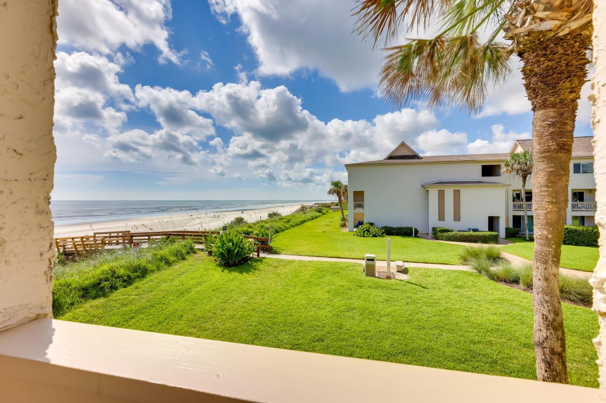 Beachfront St Augustine With Pool Access Apartment St. Augustine