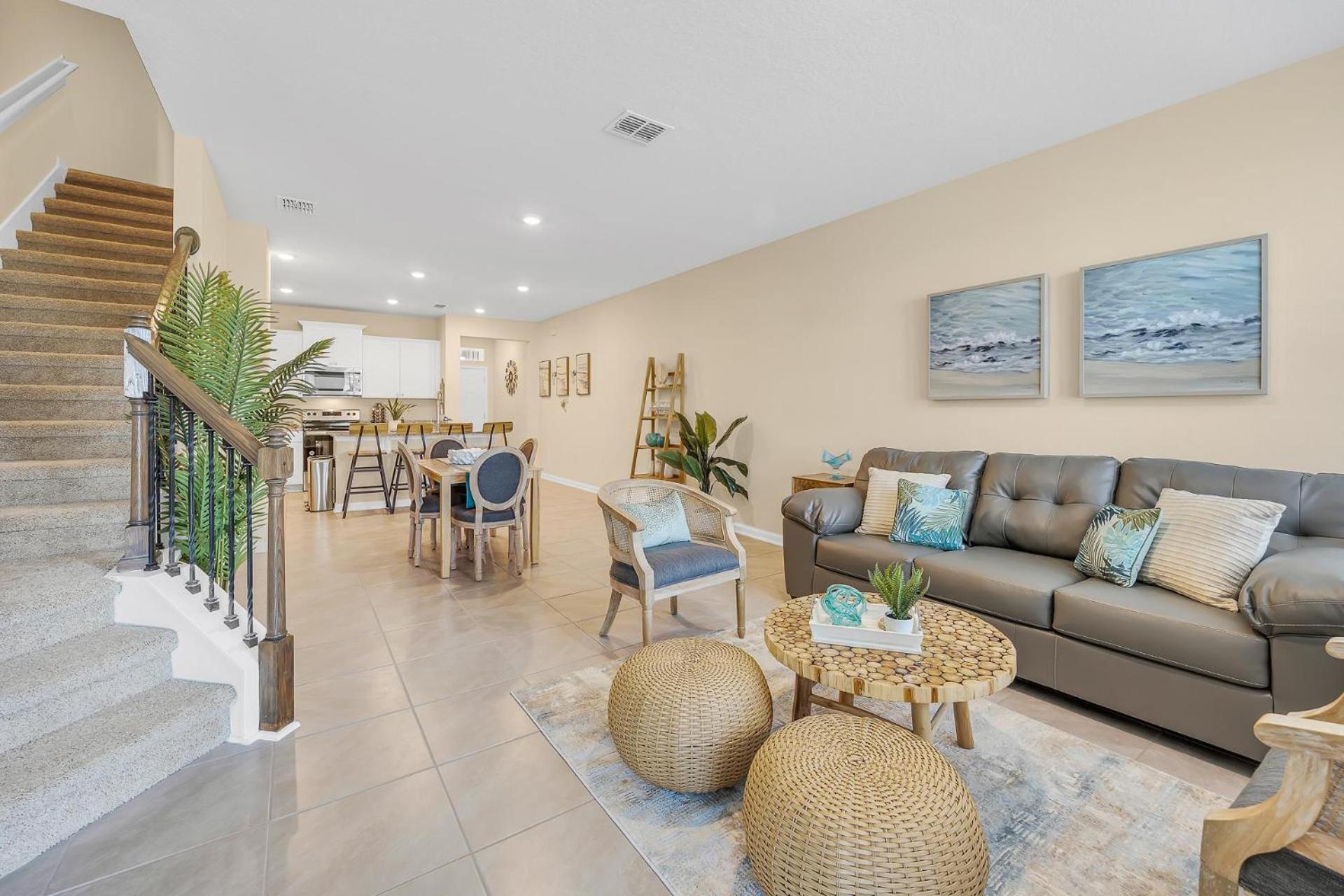 Tranquil Escape Bdr Townhome Close To Beach Game Casa de férias Saint Augustine