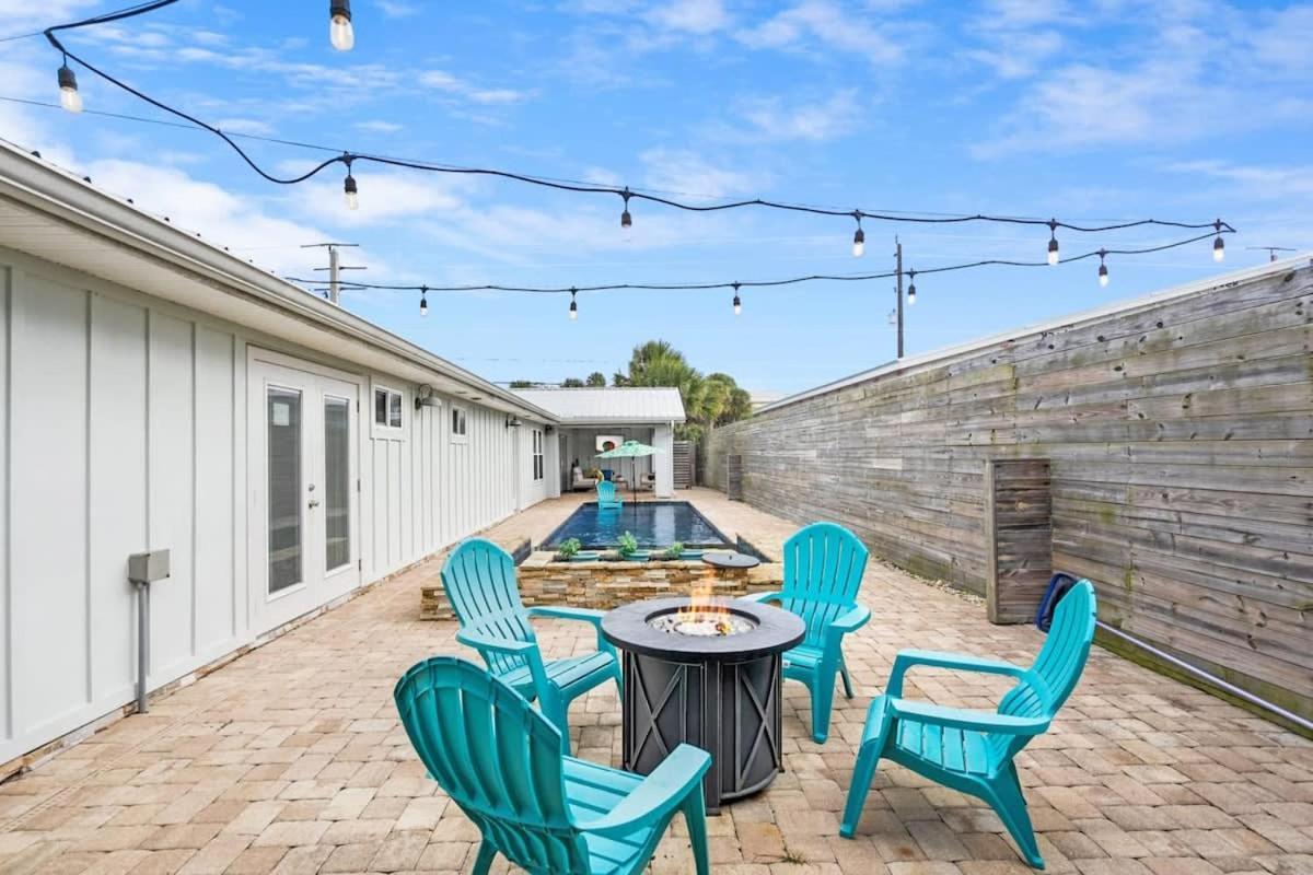 Paradise Packs A Punch! Beachside With Heated Pool, Outdoor Lounge, Steps From Access * St. Augustine