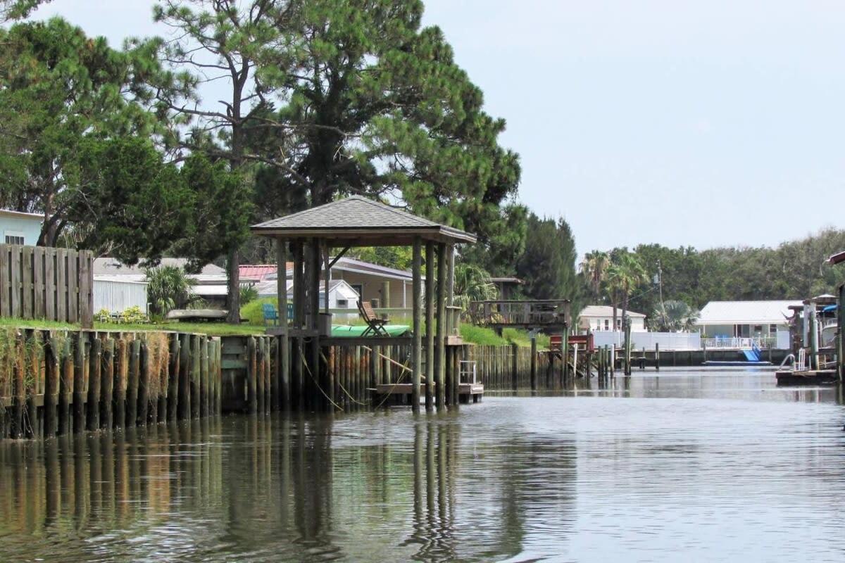 Canal Dock Walk To Kayaks Sup Fishing Saint Augustine