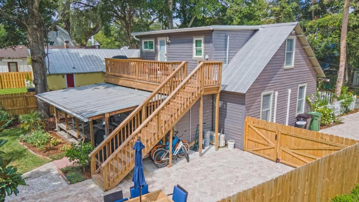 The Lincolnville Loft Sunny Patio With Bbq St. Augustine