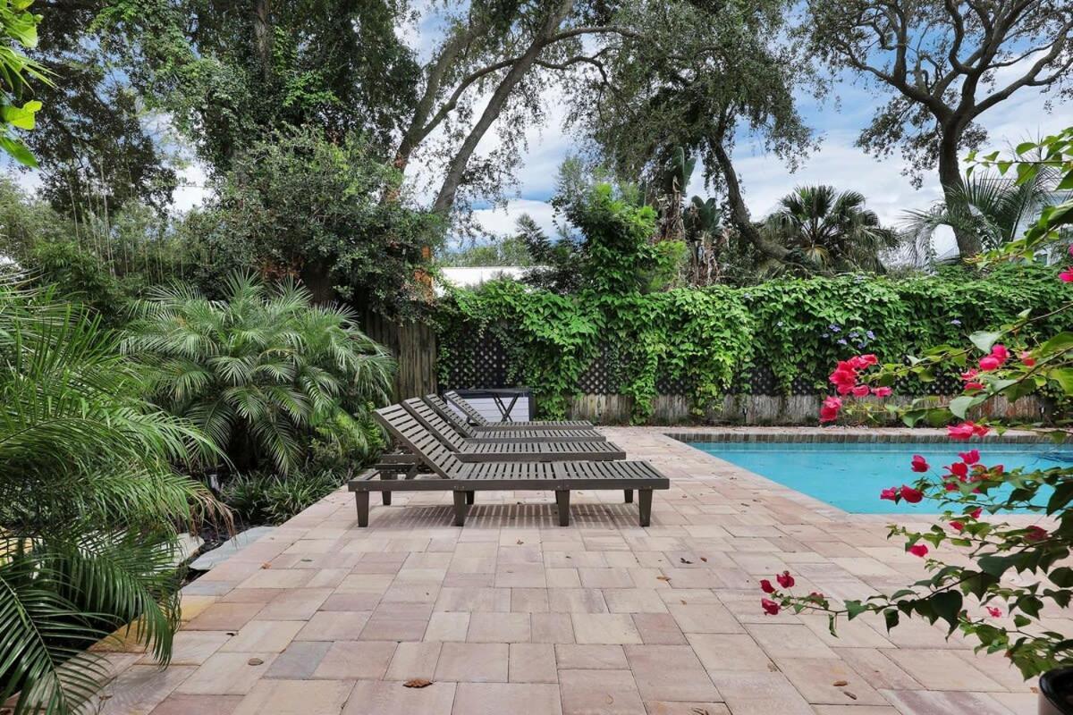Cove's End Heated Pool Tropical Oasis Bbq Sleeps 9 St. Augustine