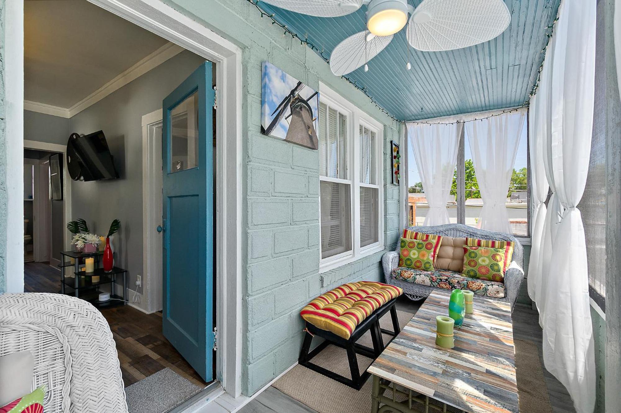 Casa Bella- Chic, Retro Apt- Steps To Historic District! Apartamento Saint Augustine