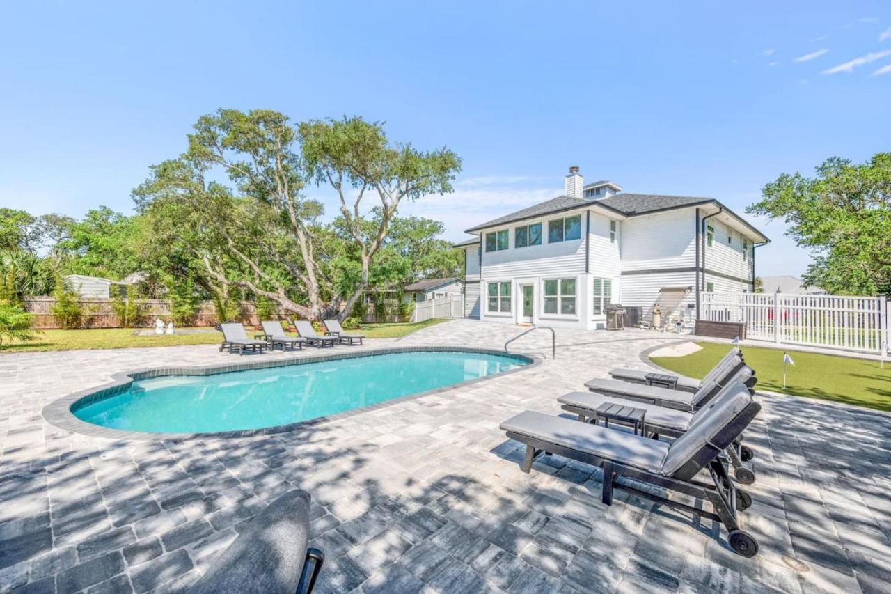 Vilano Rose Slps 24, 6bds, 5 Bths, Pool, Wlk To Beach, Golf, Pets Holiday home St. Augustine