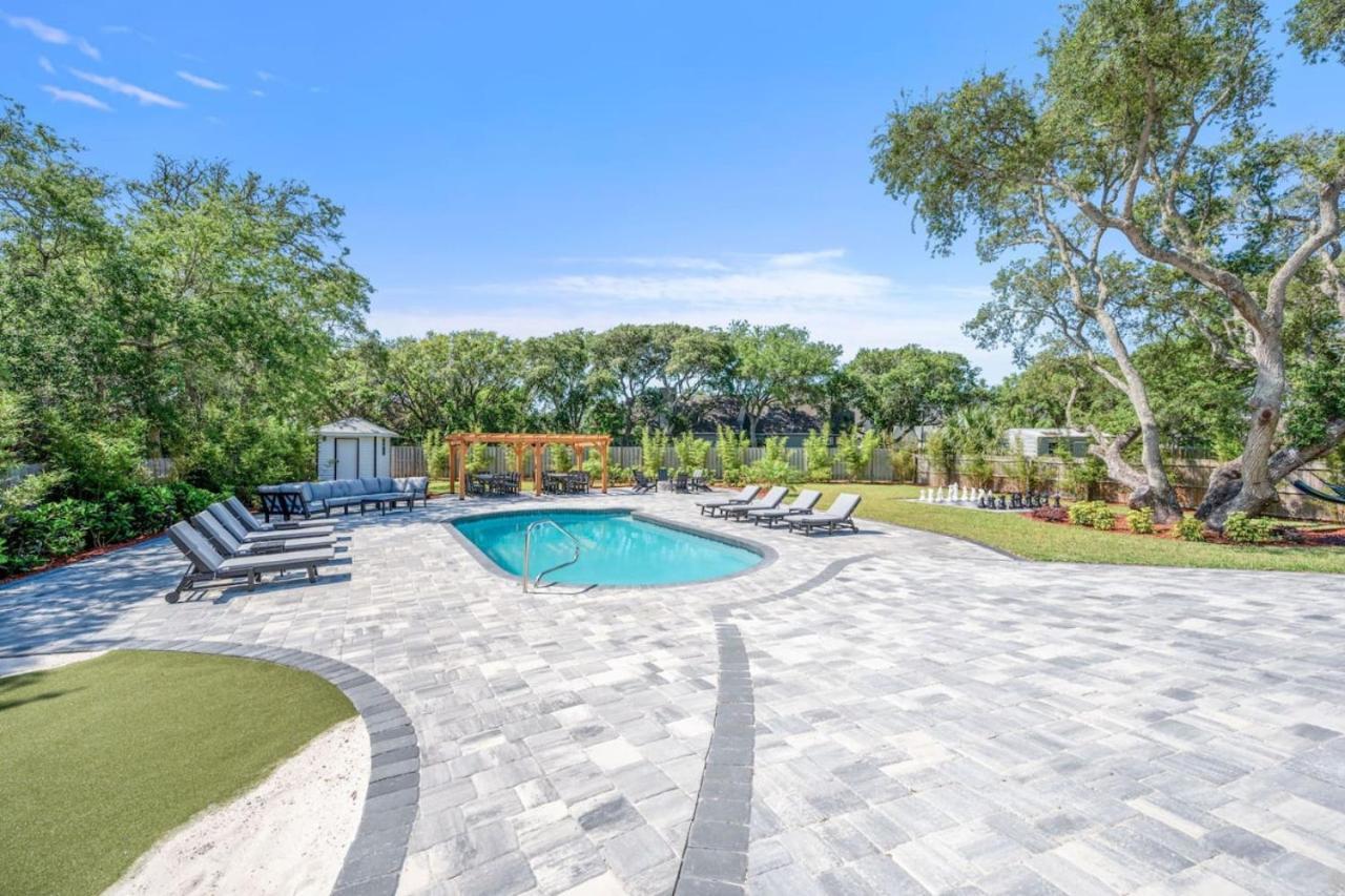 Vilano Rose Slps 24, 6bds, 5 Bths, Pool, Wlk To Beach, Golf, Pets St. Augustine