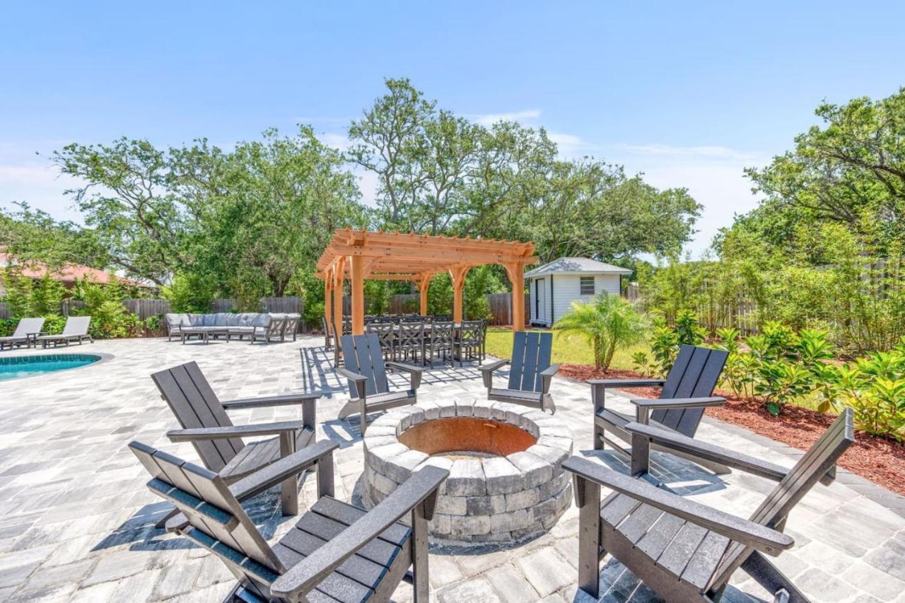 Vilano Rose Slps 24, 6bds, 5 Bths, Pool, Wlk To Beach, Golf, Pets * St. Augustine