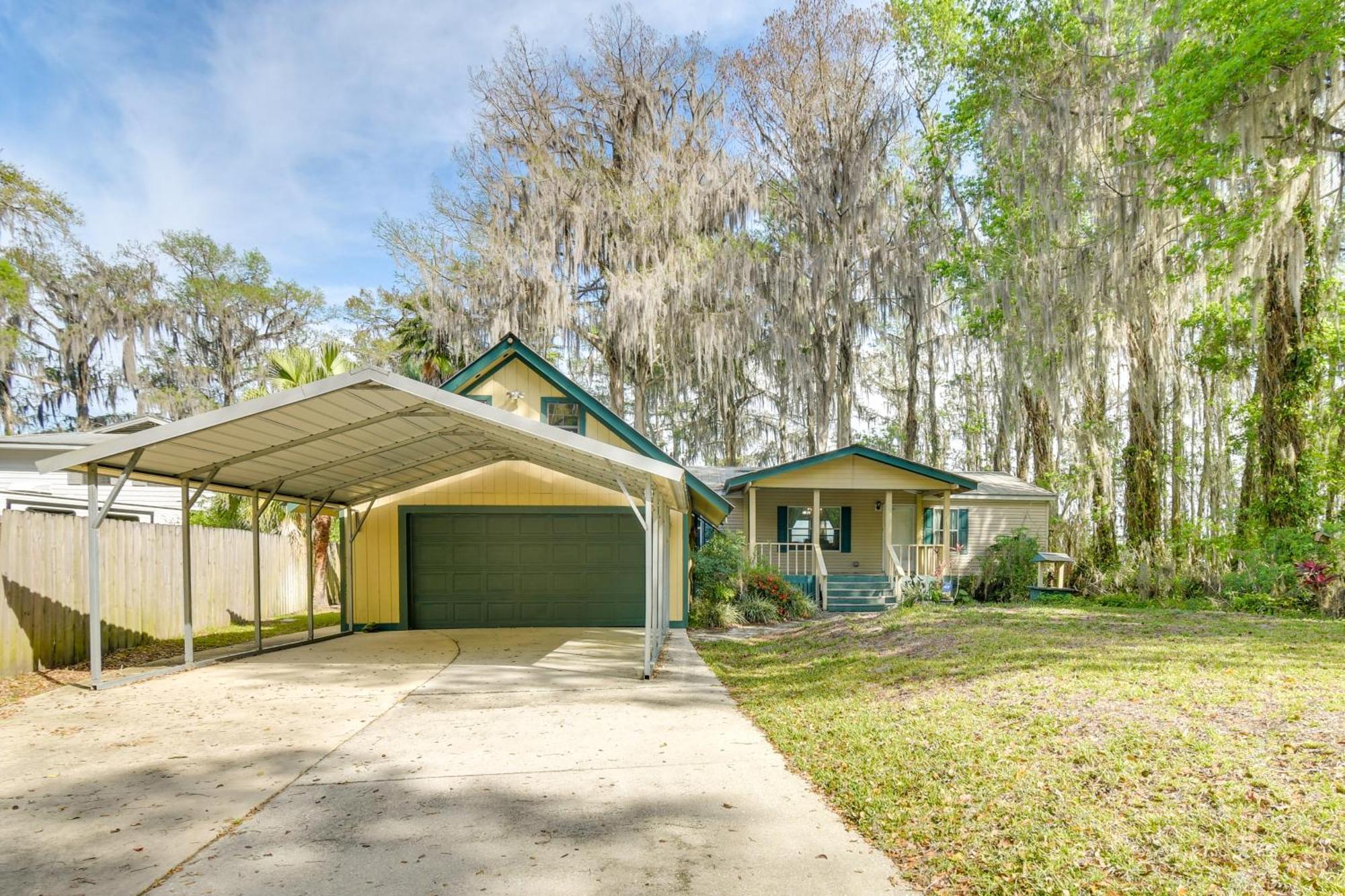 Pet-friendly St Augustine With Dock And Yard! *
