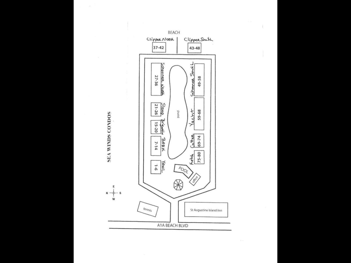 Holiday home Sea Winds 63 3 Bedroom Townhouse St. Augustine