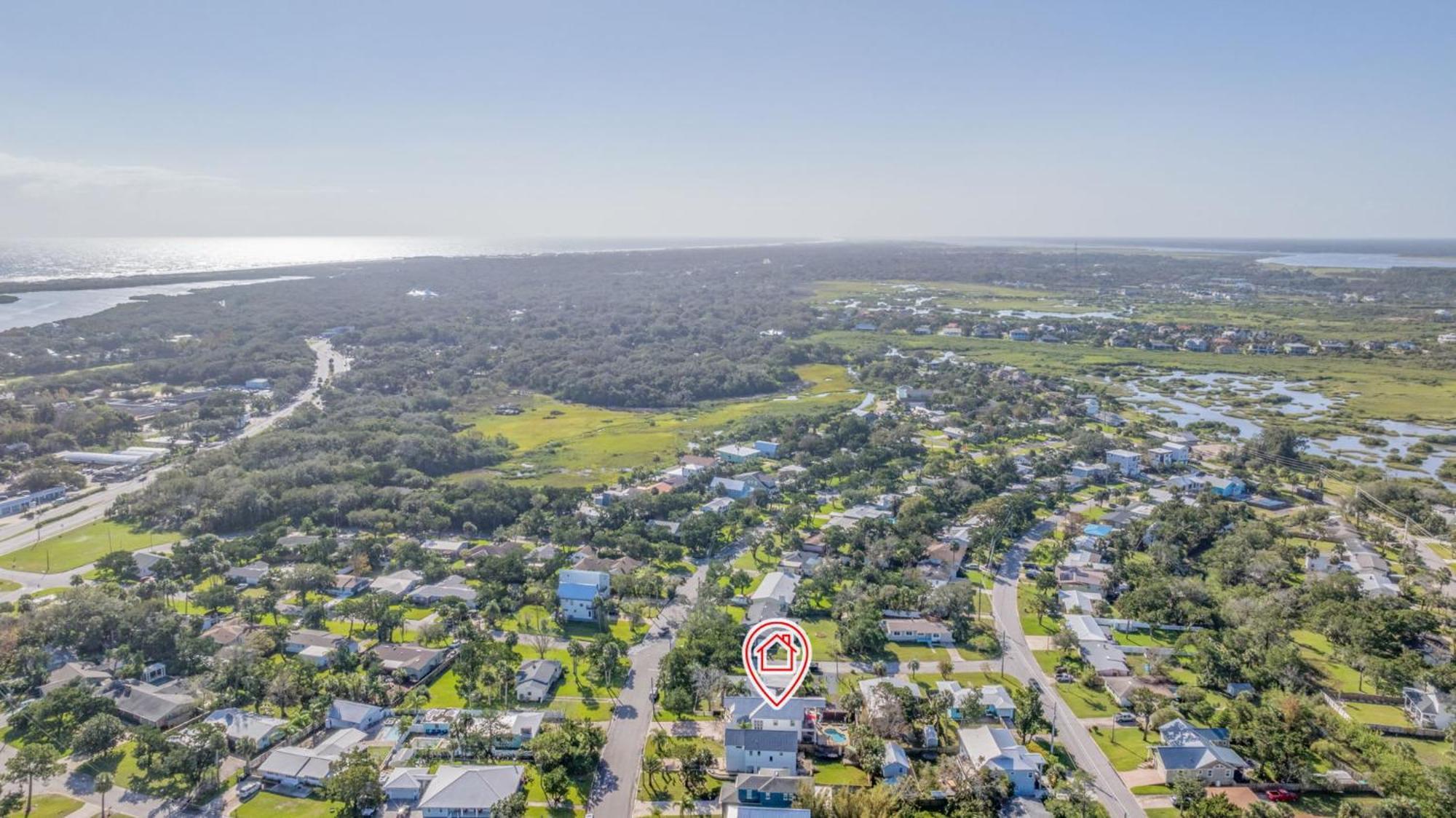 4bd 3br Pool Paradise 1 Mile From & Downtown St. Augustine