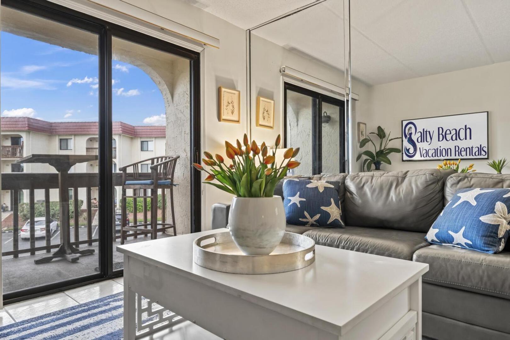 Just Beachy-ocean View-2nd Fl Apartment *