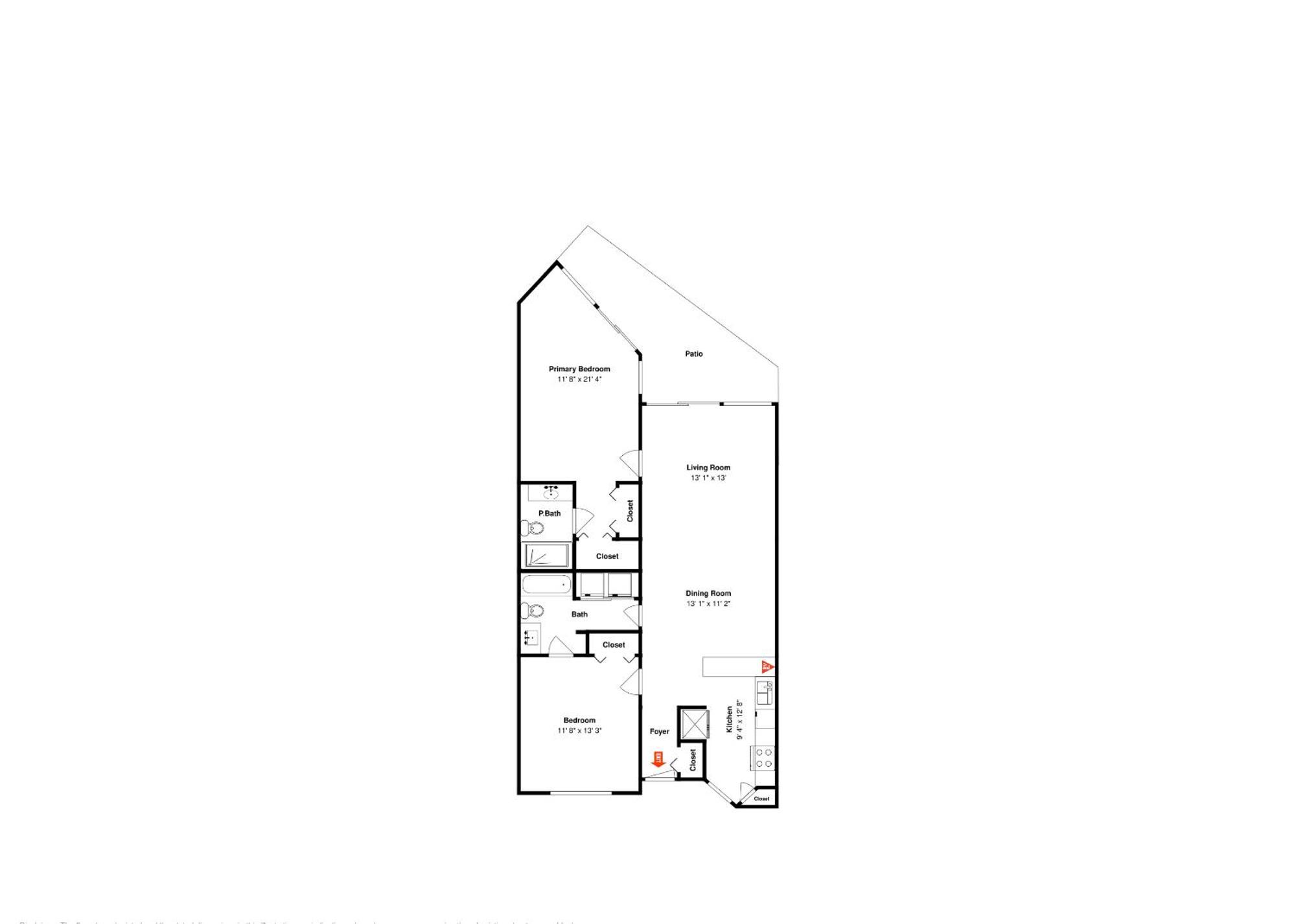 Apartment Hibiscus 103 D
