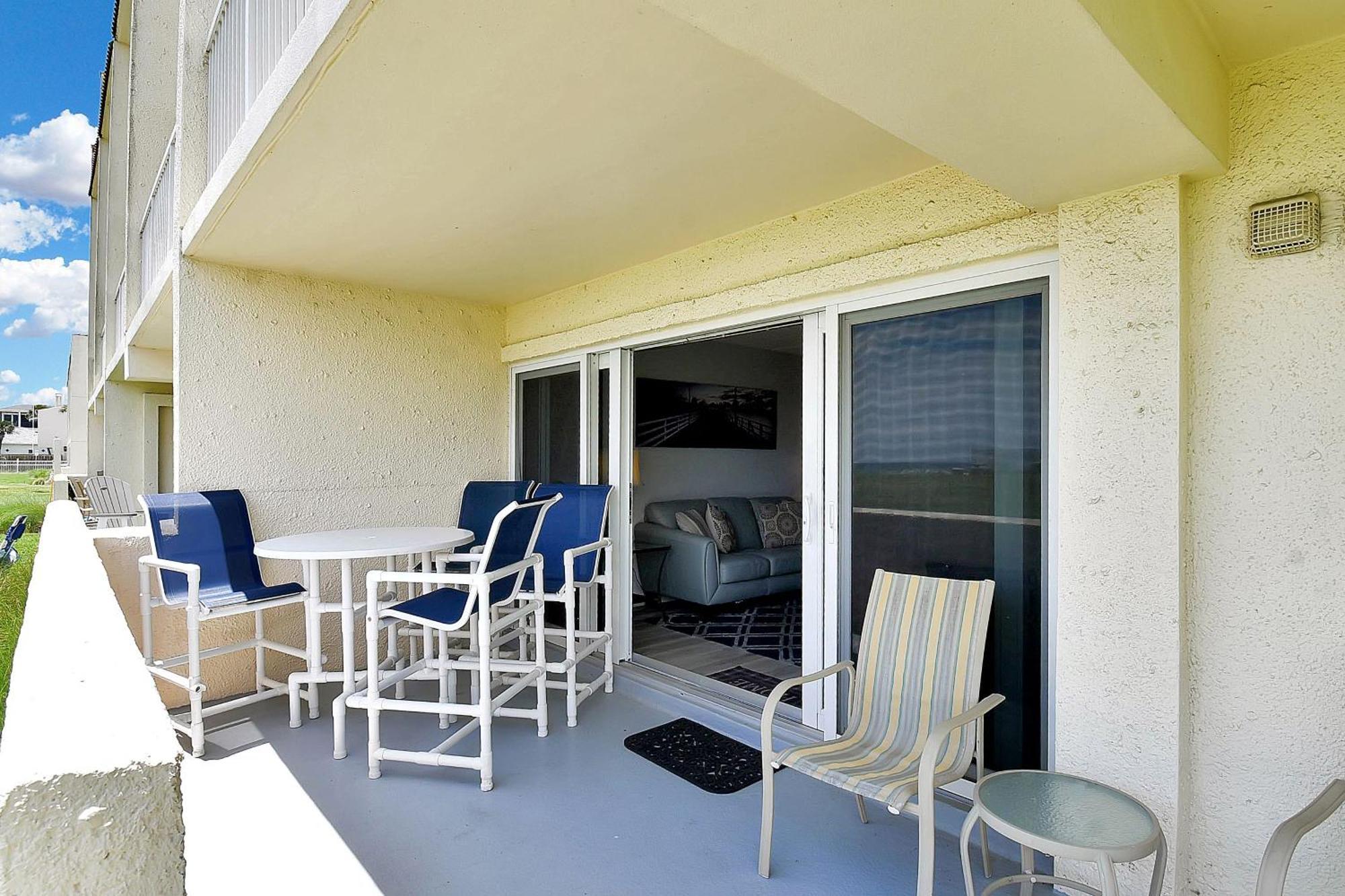 Ocean Front With Pool Ground Floor * St. Augustine