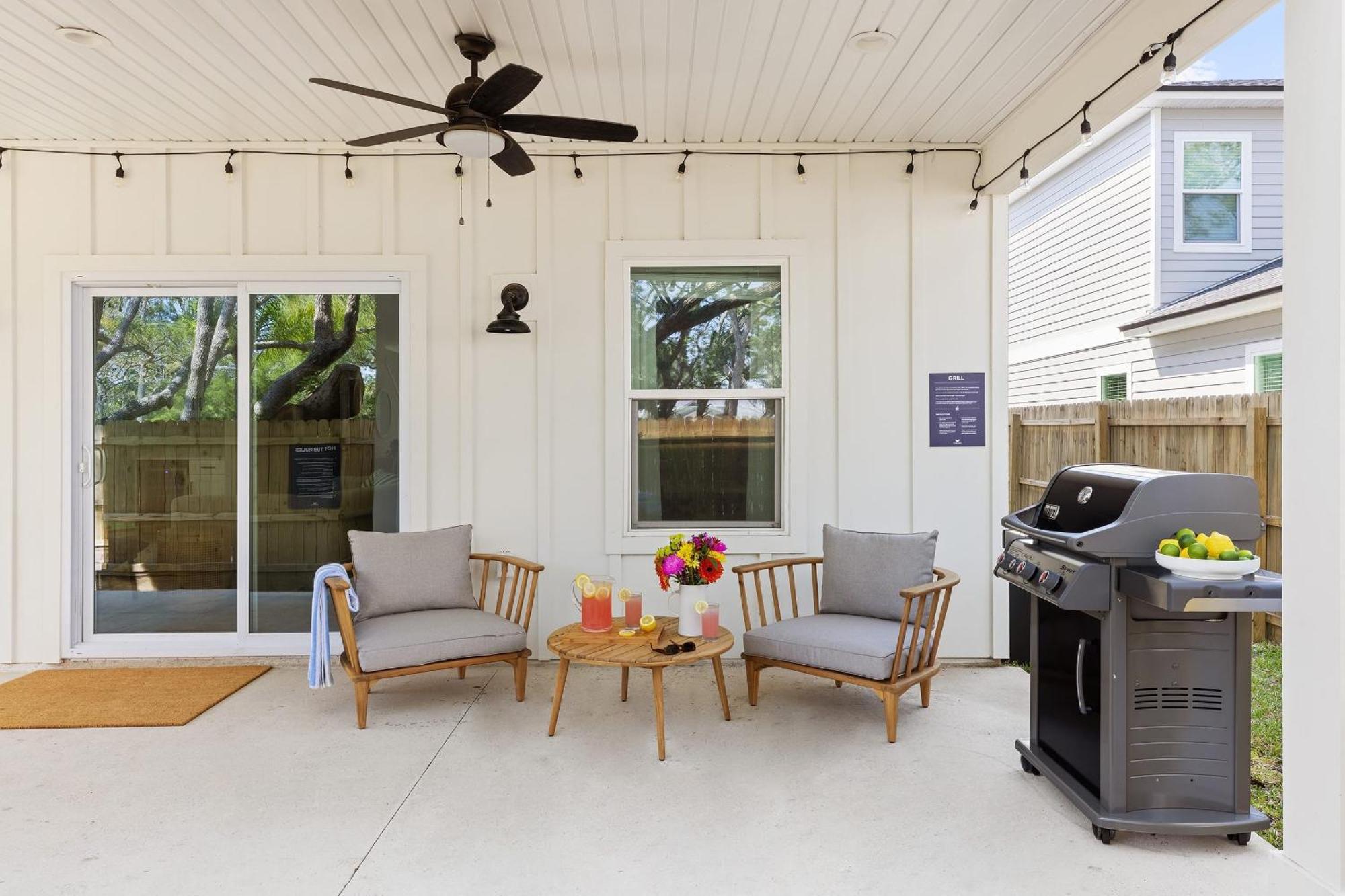 Vilano Fairway Hot Tub Firepit Near The Water Gulf Oasis Holiday home
