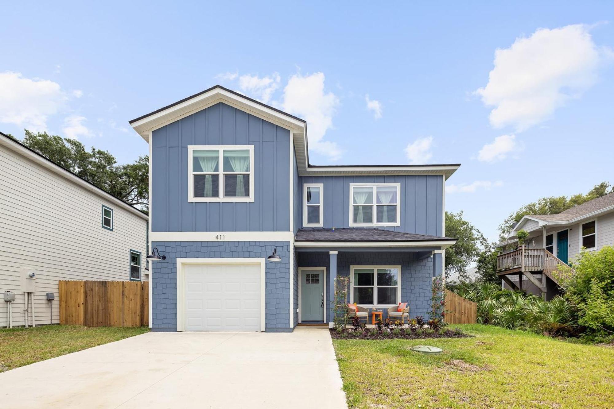 Blue Hour Playfully Designed W Hot Tub Fire Pit Game St. Augustine
