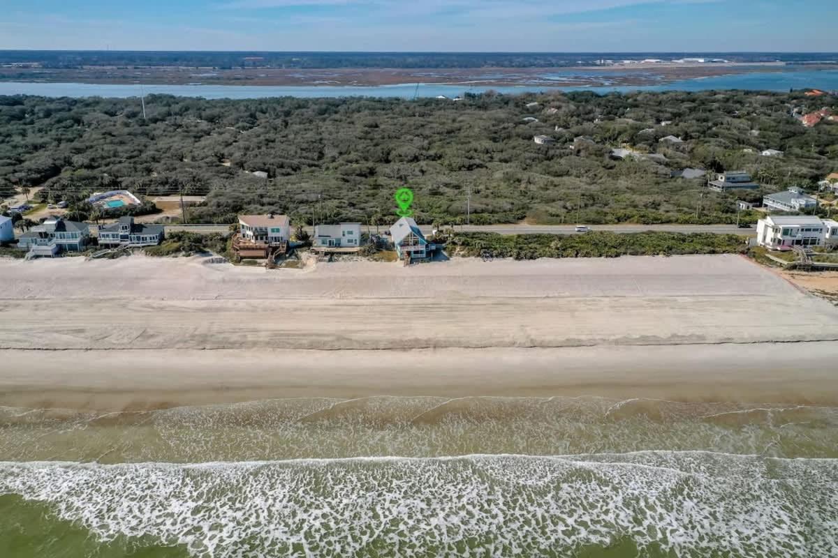 Oceanfront, Serenity Under The Sea, Tiki Bar And Grand Deck! St. Augustine