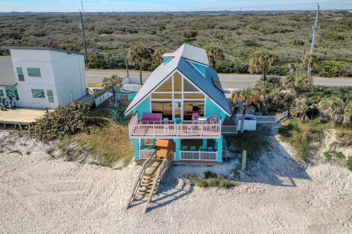 Oceanfront, Serenity Under The Sea, Tiki Bar And Grand Deck! St. Augustine