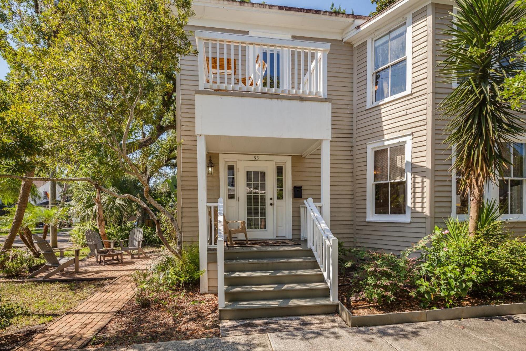Holiday home Historic Lady Renovated-half Mile Walk To Dt-beach 3 Mi-optional St. Augustine