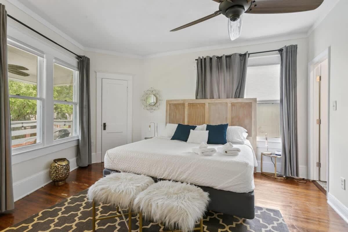 San Marco Duplex W Backyard Bbq & Firepit * St. Augustine
