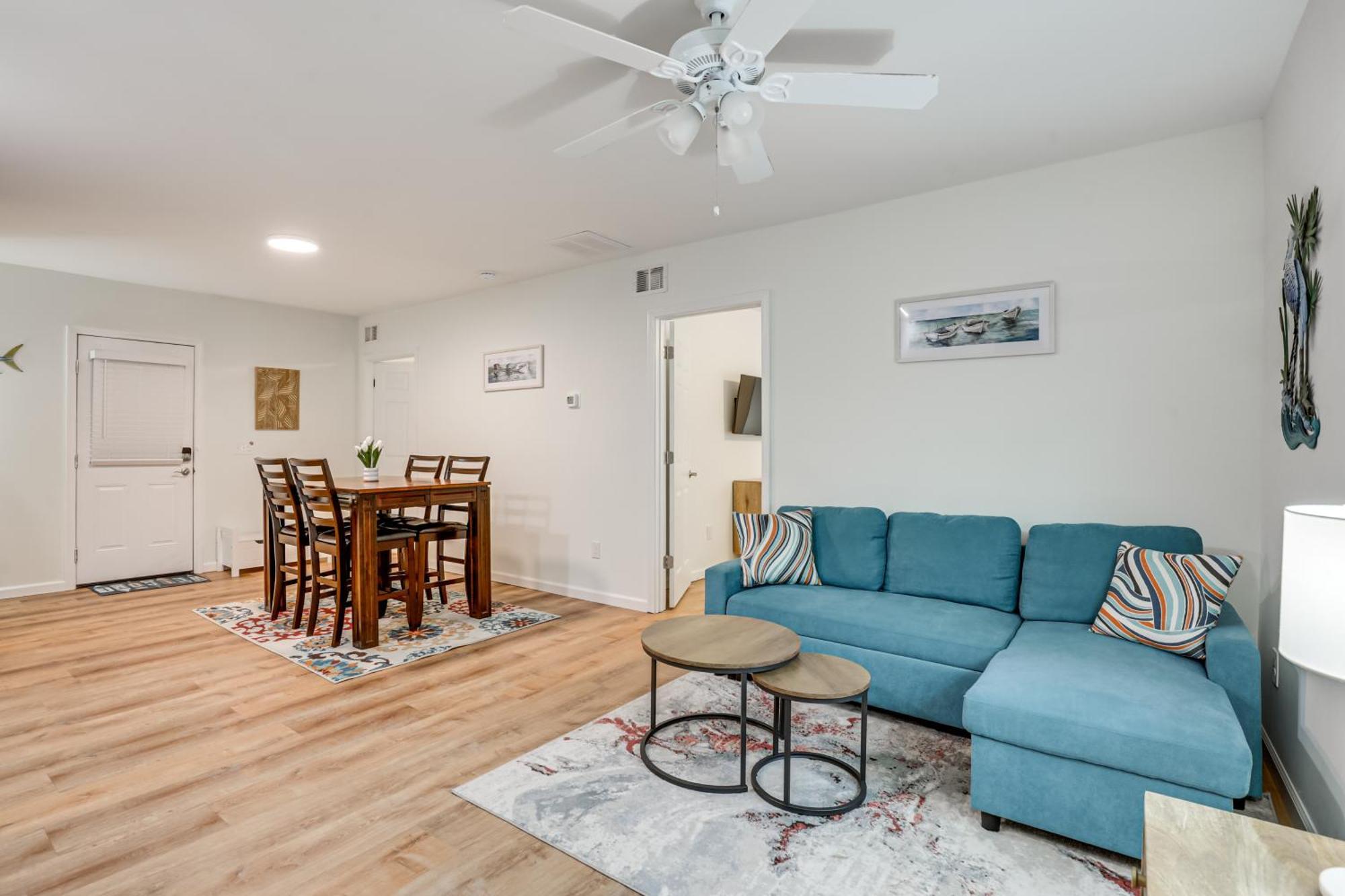 Apartment Walk To Getaway With Fire Pit In St Augustine