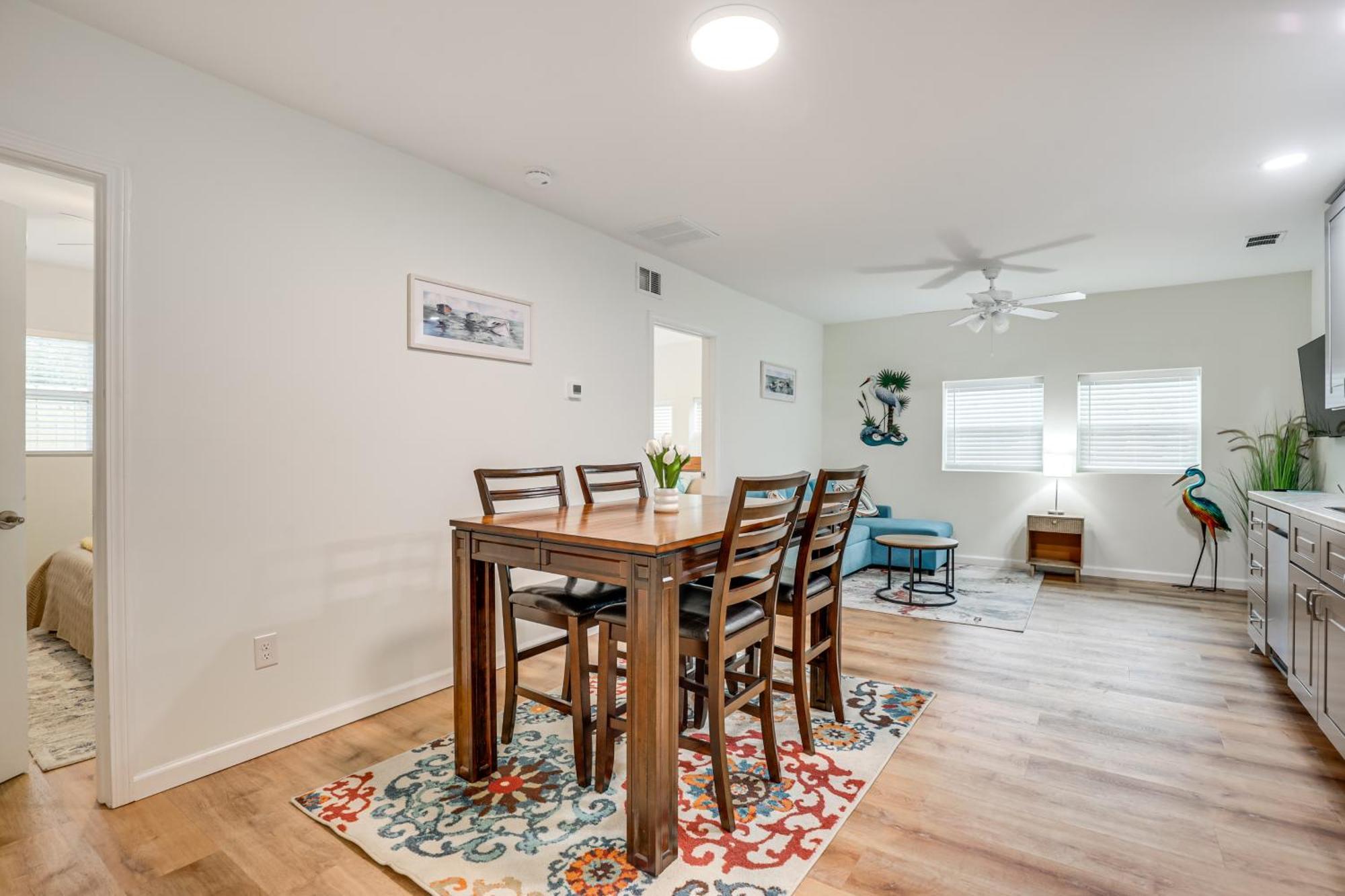 Walk To Getaway With Fire Pit In St Augustine *