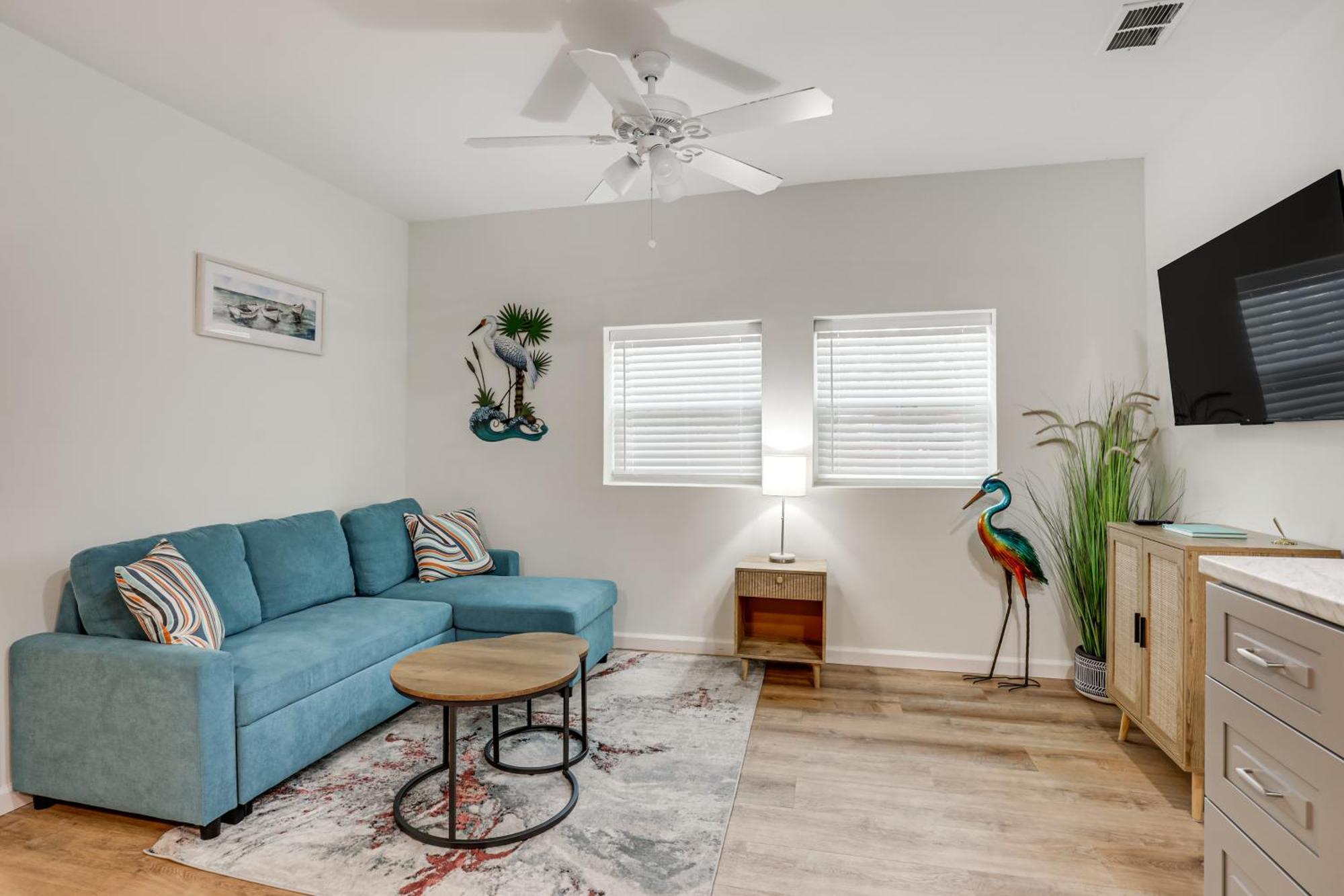 Walk To Getaway With Fire Pit In St Augustine *