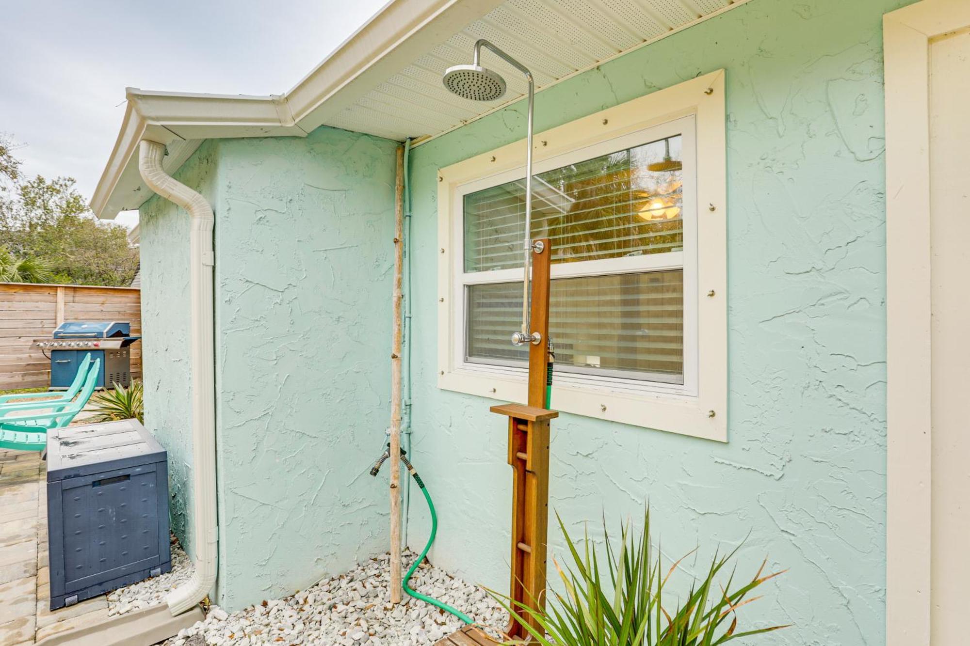 Apartment Walk To Getaway With Fire Pit In St Augustine