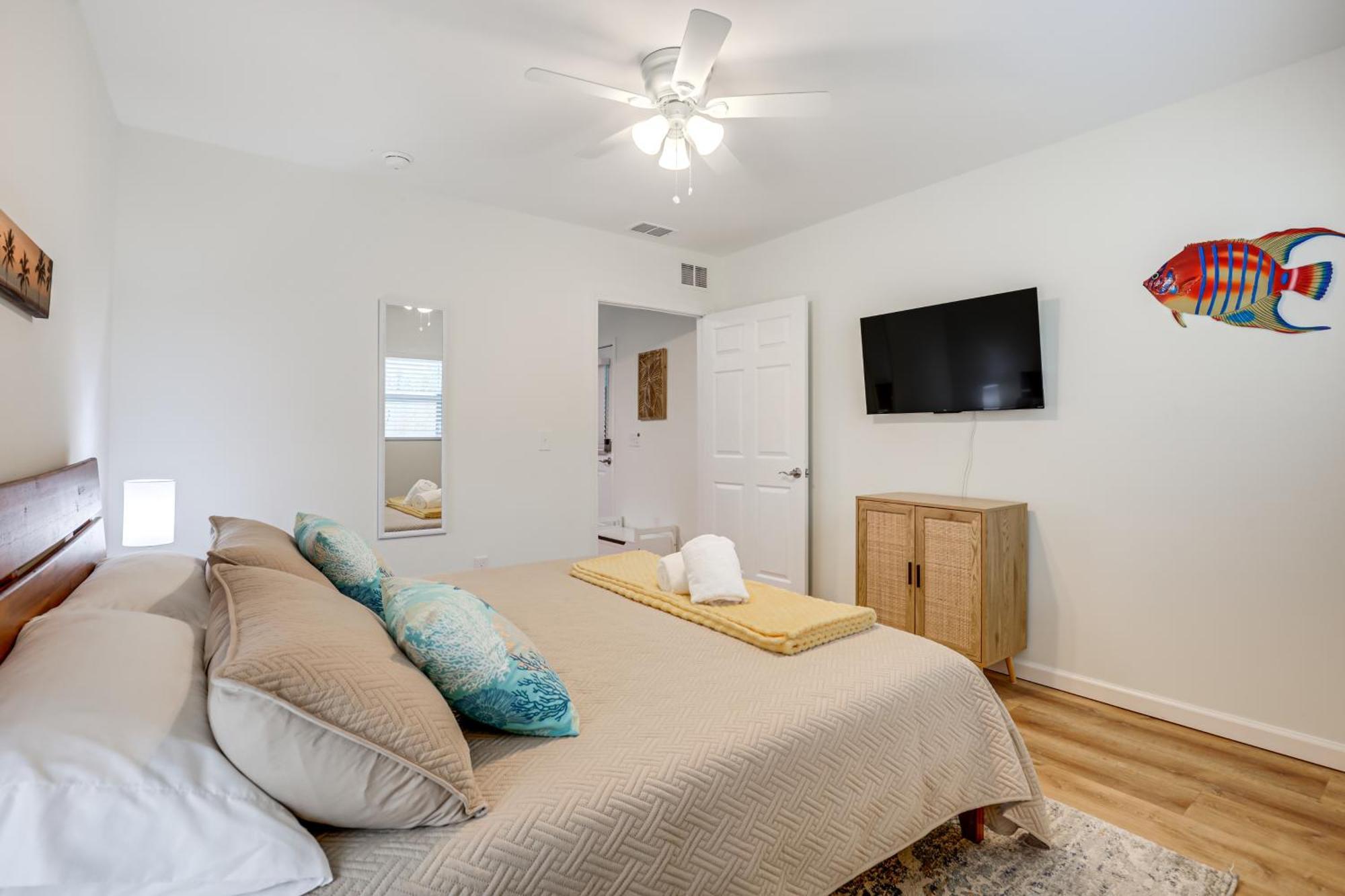 Apartment Walk To Getaway With Fire Pit In St Augustine