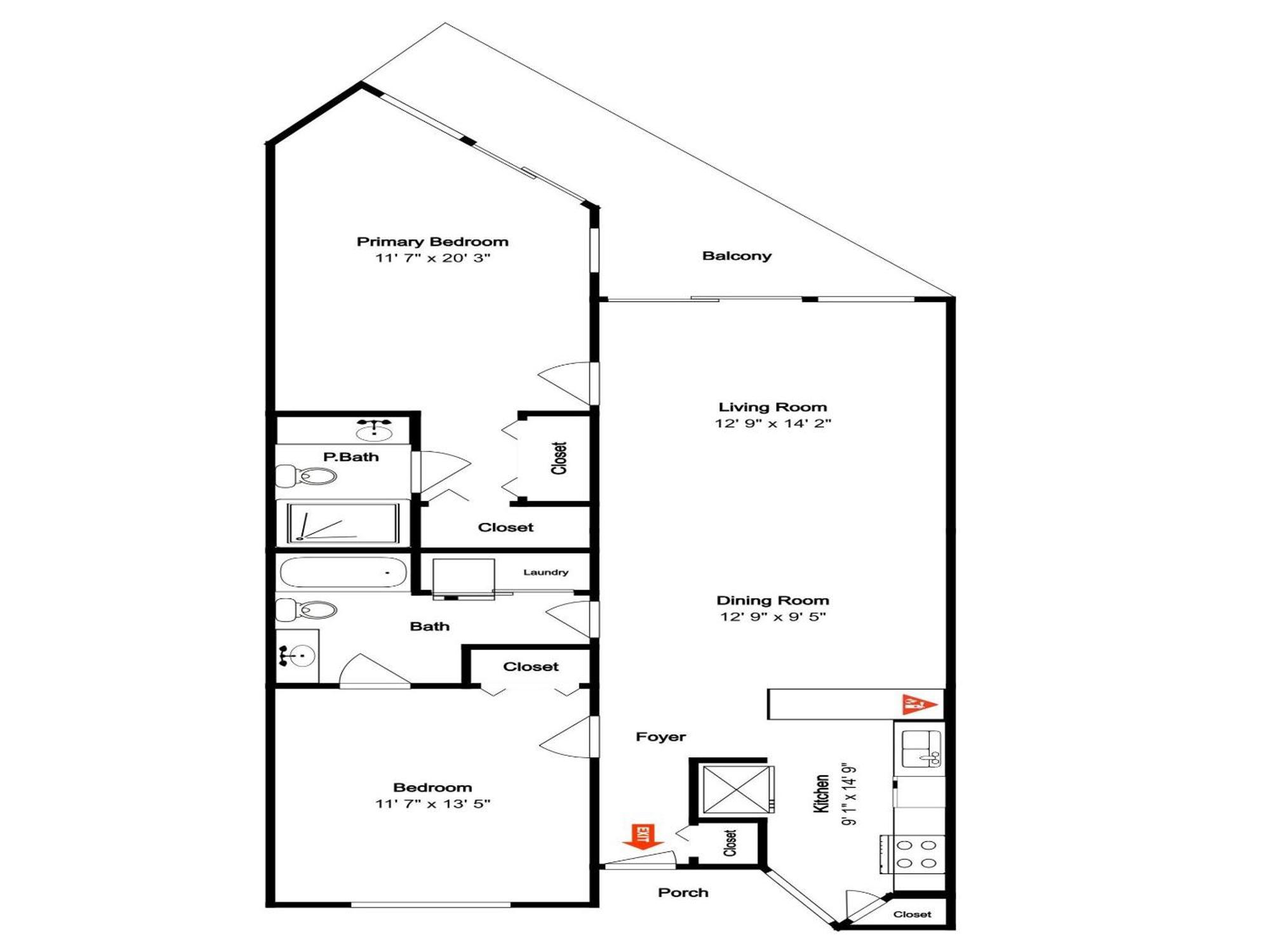 Apartment Hibiscus 303 B *