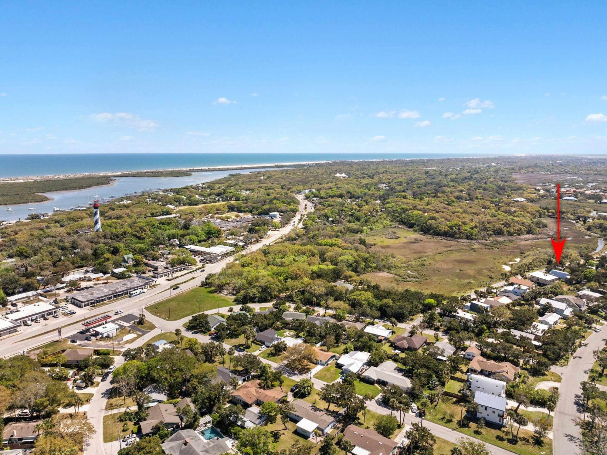 Lighthouse Loft L Marshfront L Walk To Downtown St. Augustine