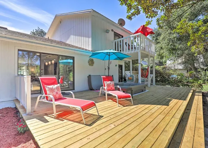 An Acre Paradise Home With Hot Tub In St Augustine