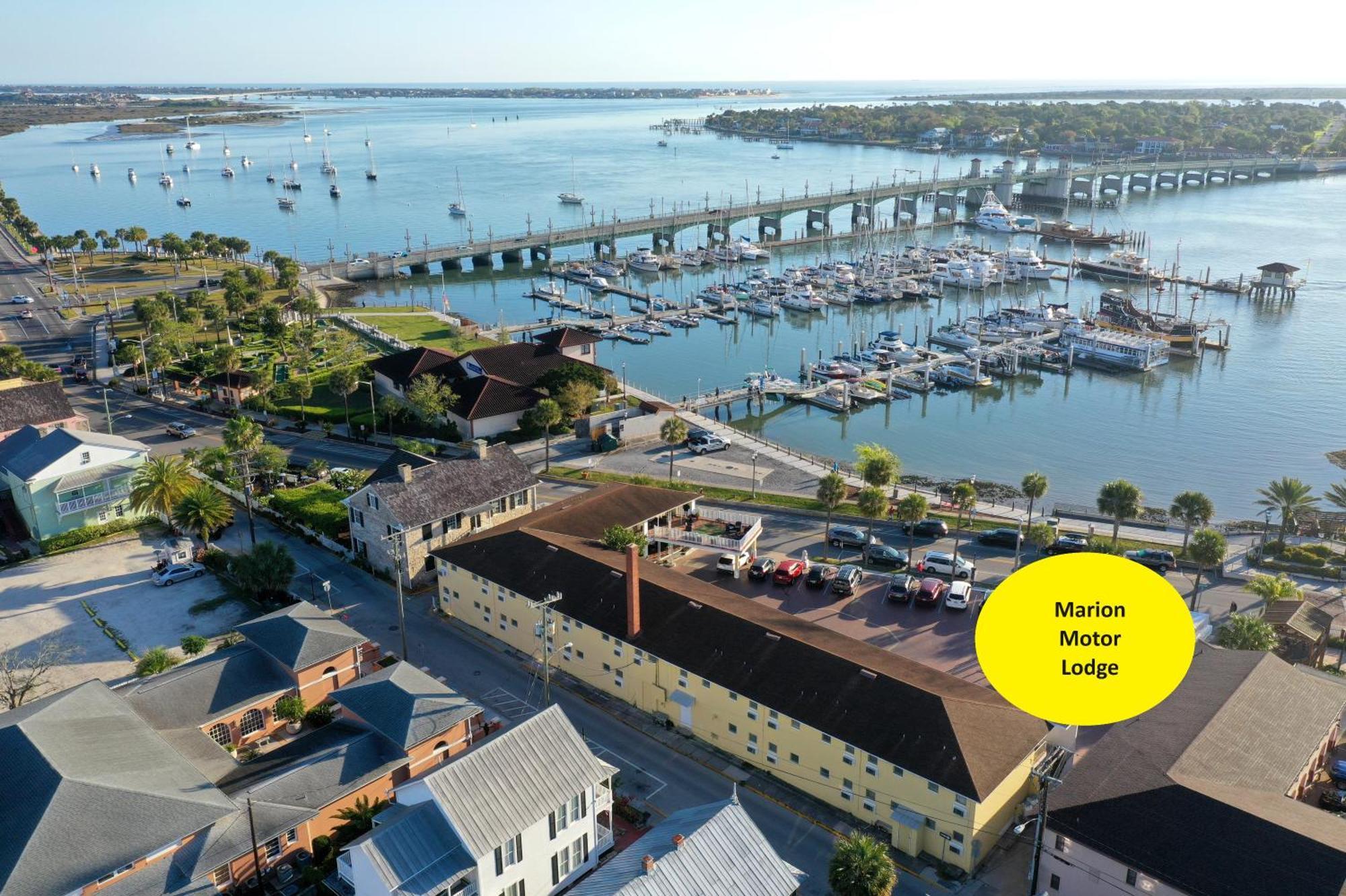Historic Waterfront Marion Motor In Downtown St Augustine Motel 2*